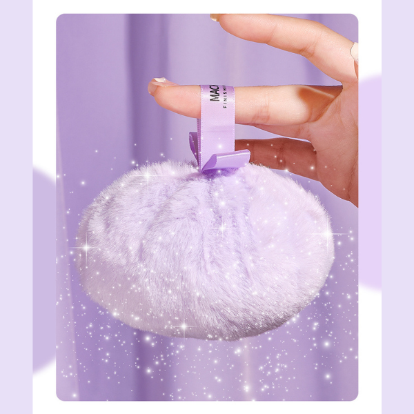 Mack Andy Shimmer Purple Puff