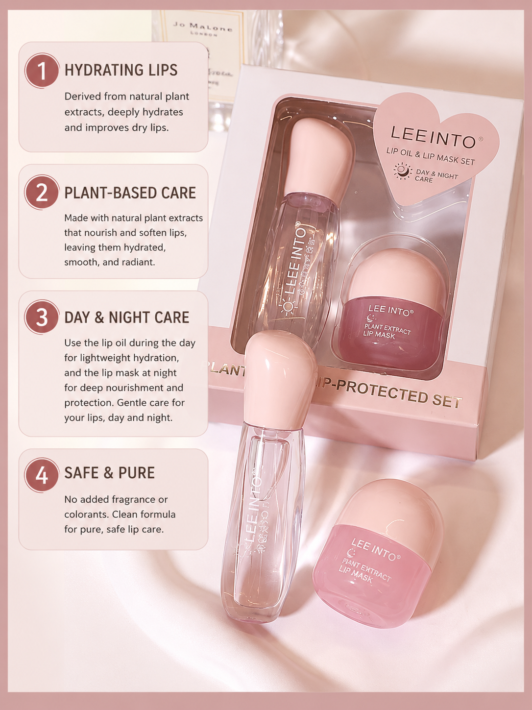 Love in Bloom Lip Therapy Set