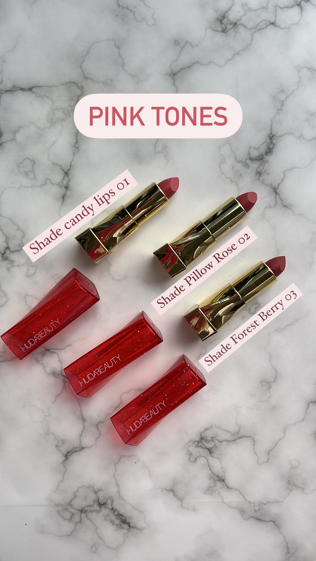 Huda Beauty Lipsticks