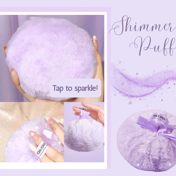 Mack Andy Shimmer Purple Puff
