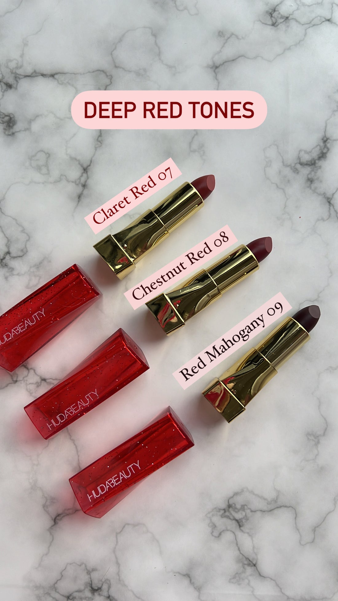 Huda Beauty Lipsticks