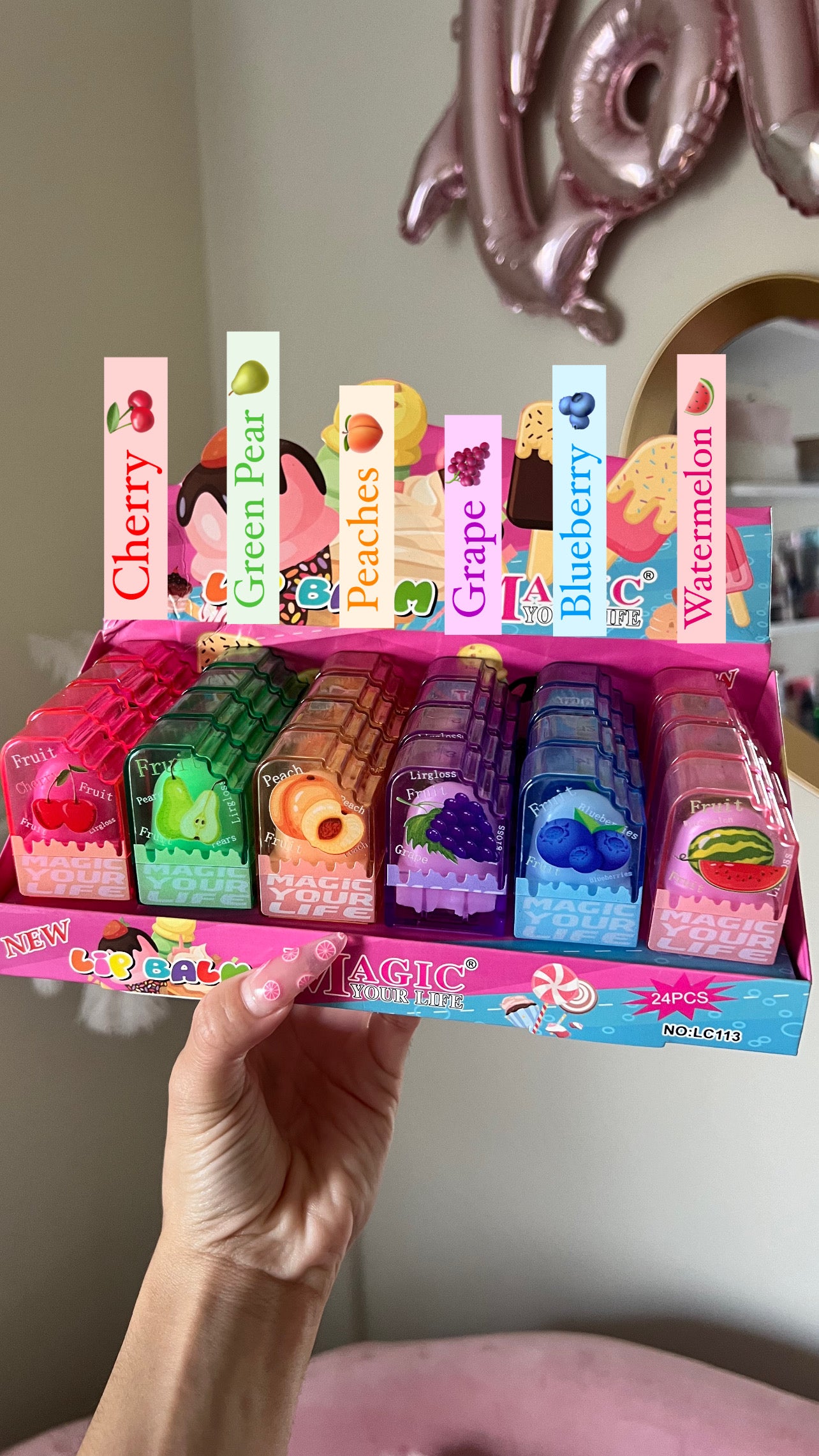 Popsicle Magic Lip Balm