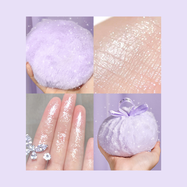 Mack Andy Shimmer Purple Puff