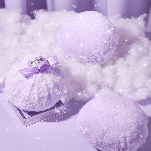 Mack Andy Shimmer Purple Puff
