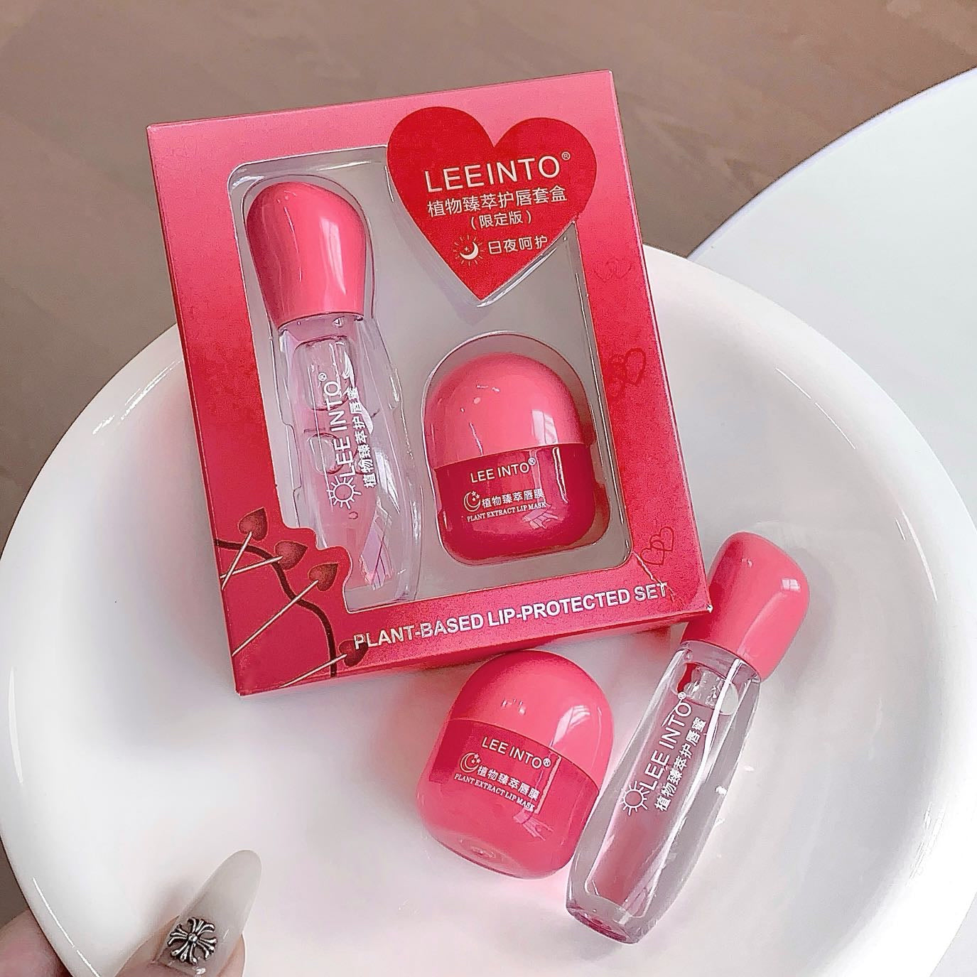 Love in Bloom Lip Therapy Set