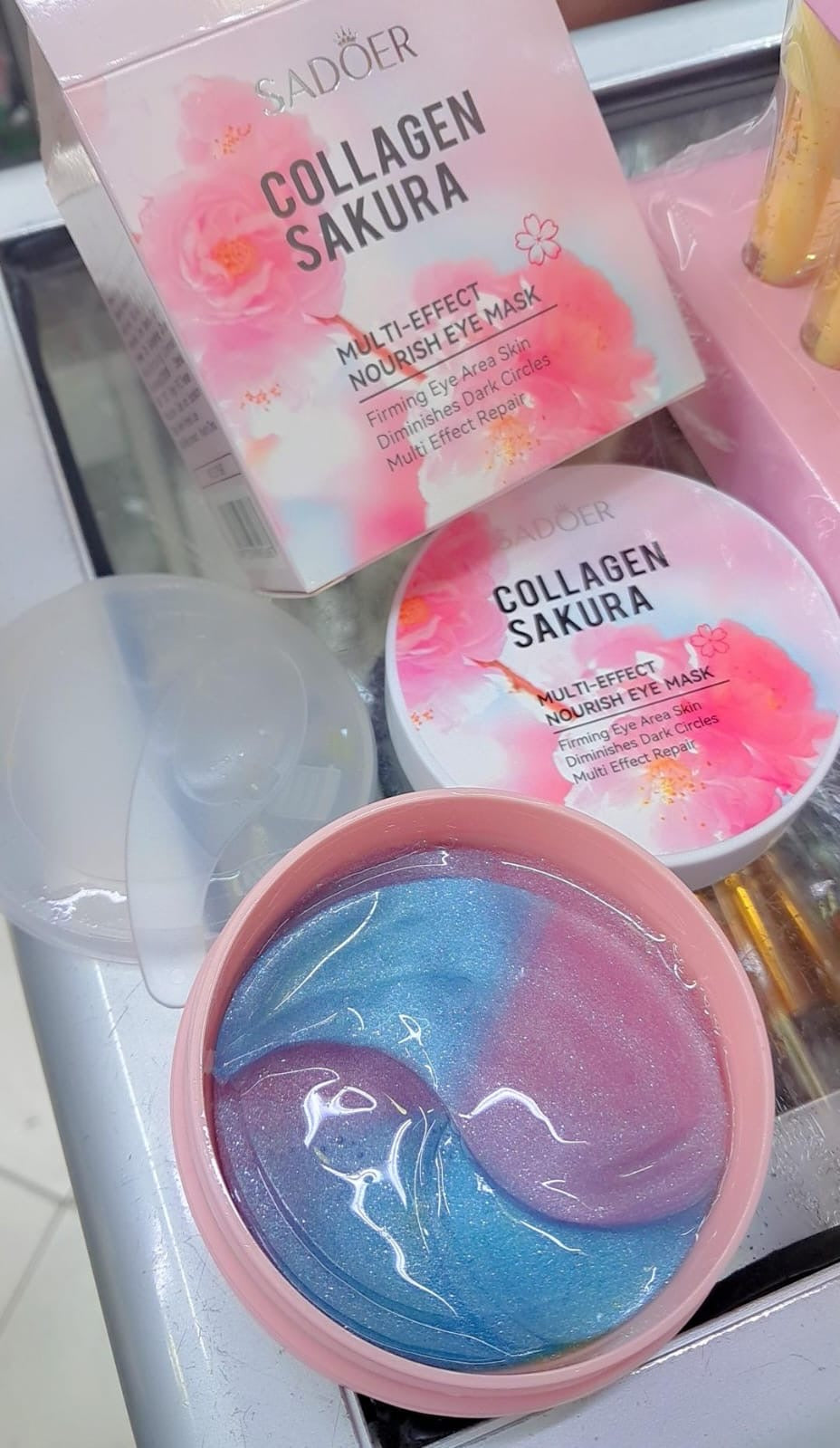 Saoder Collagen Sakura Multi-Effect Nourish Eye Mask