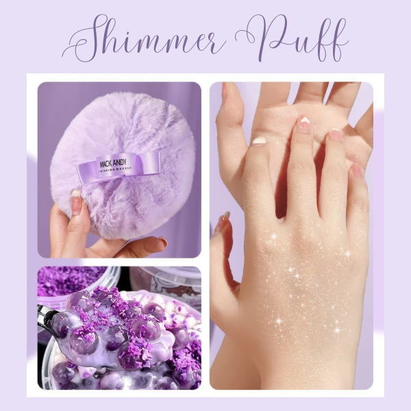 Mack Andy Shimmer Purple Puff