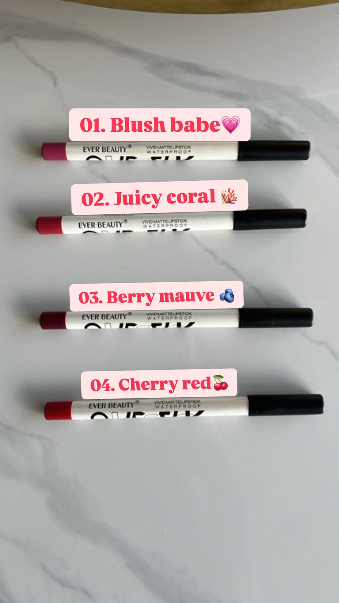 Ever Beauty lip liners