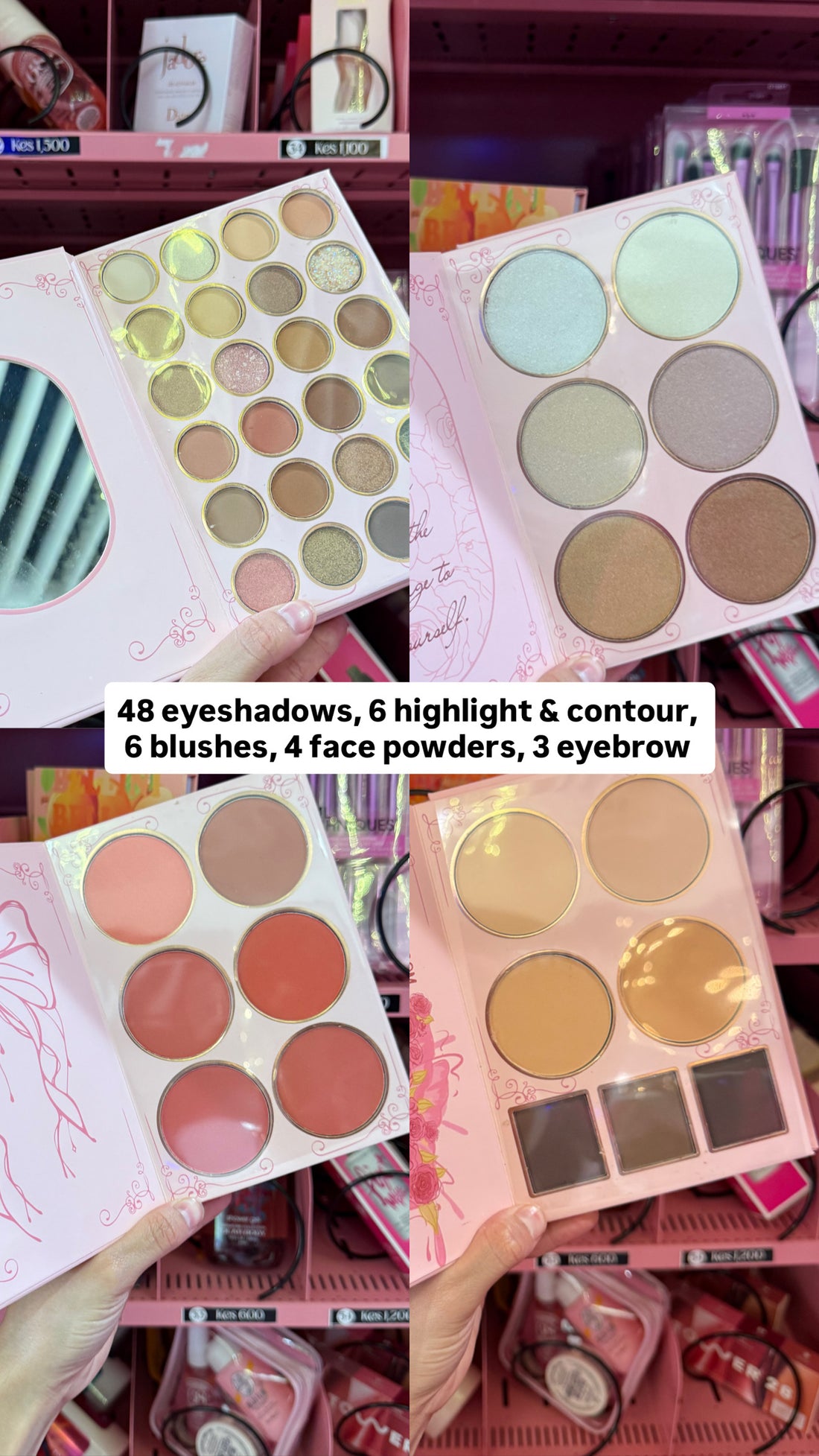 Pink Key All in One Makeupbook