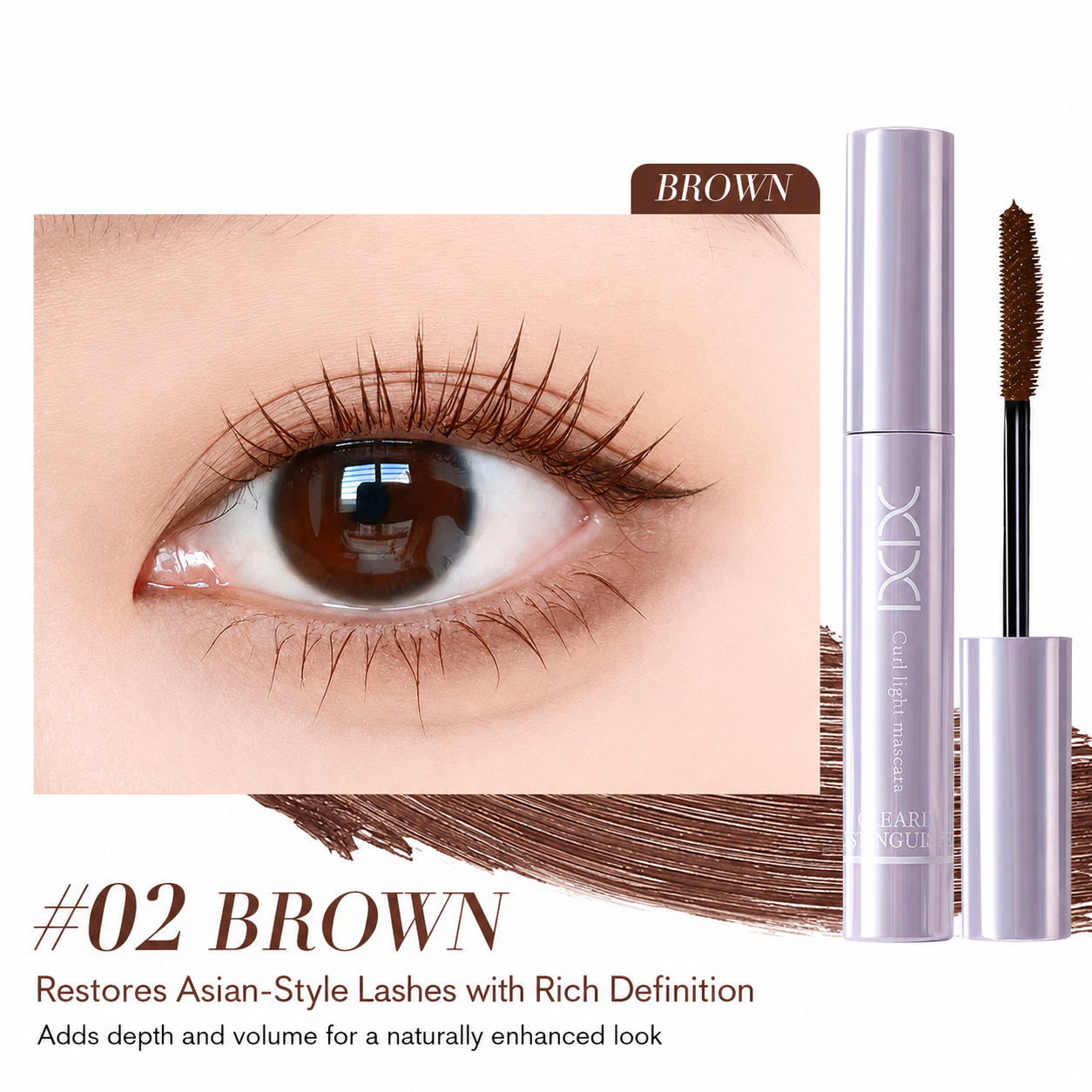 Mocha Lift Brown Curling Mascara