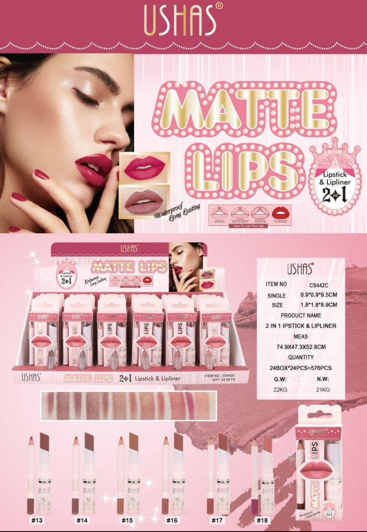 Matte Lip Mini 2-in-1