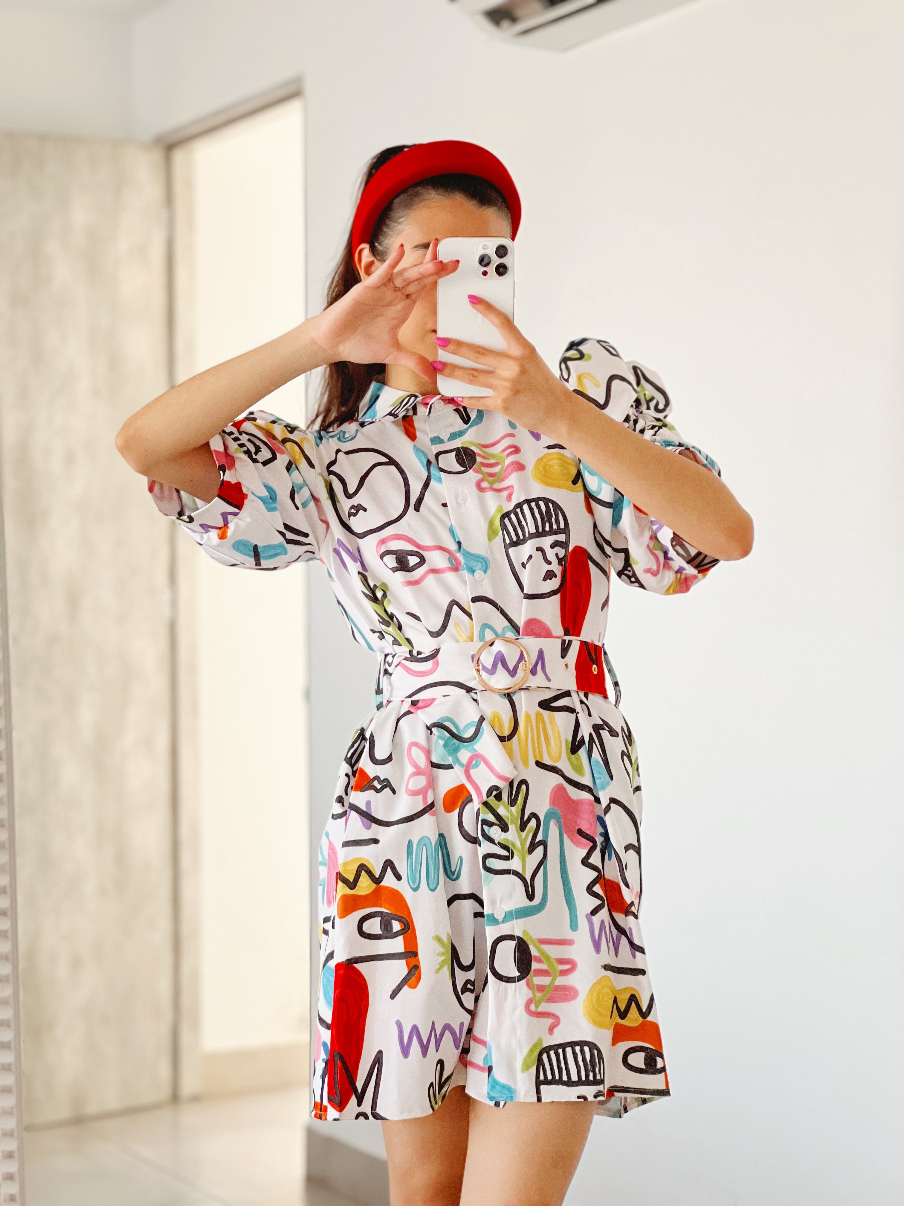 Julys Dress Short Artist S/M