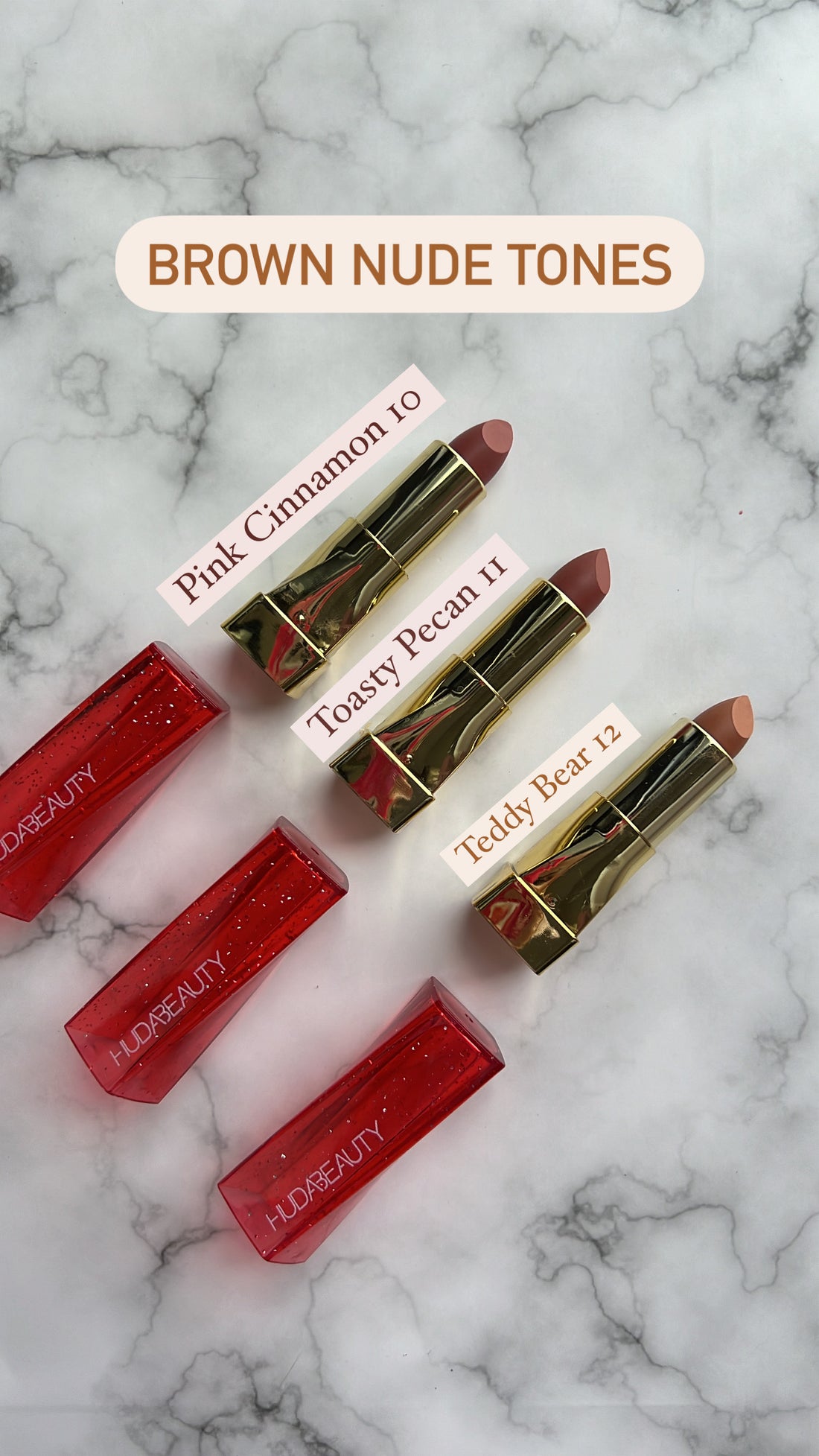Huda Beauty Lipsticks