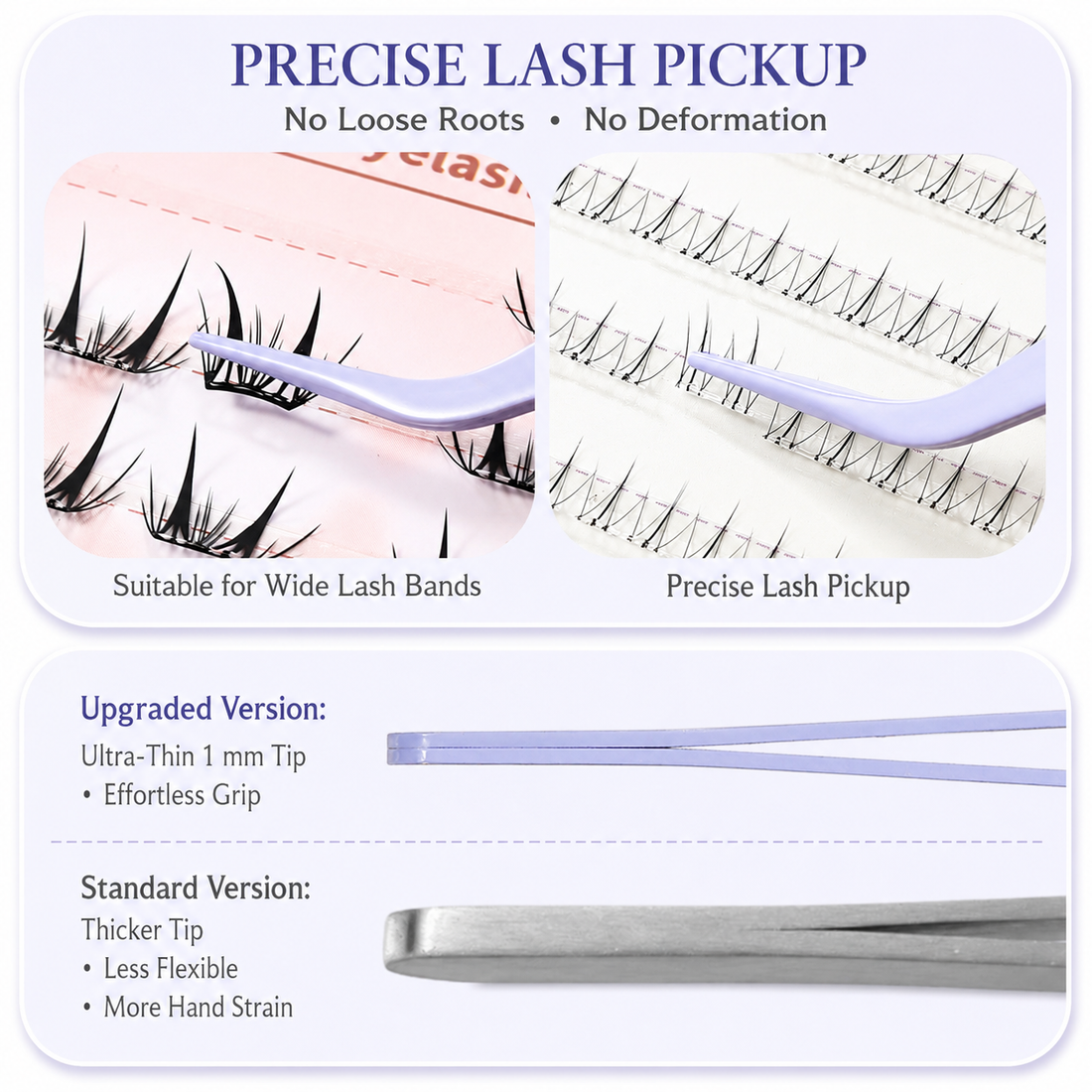 Flutter Lash Applicator Tweezers