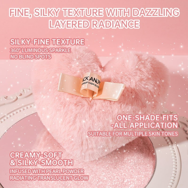 Mack Andy Shimmer Love Puff