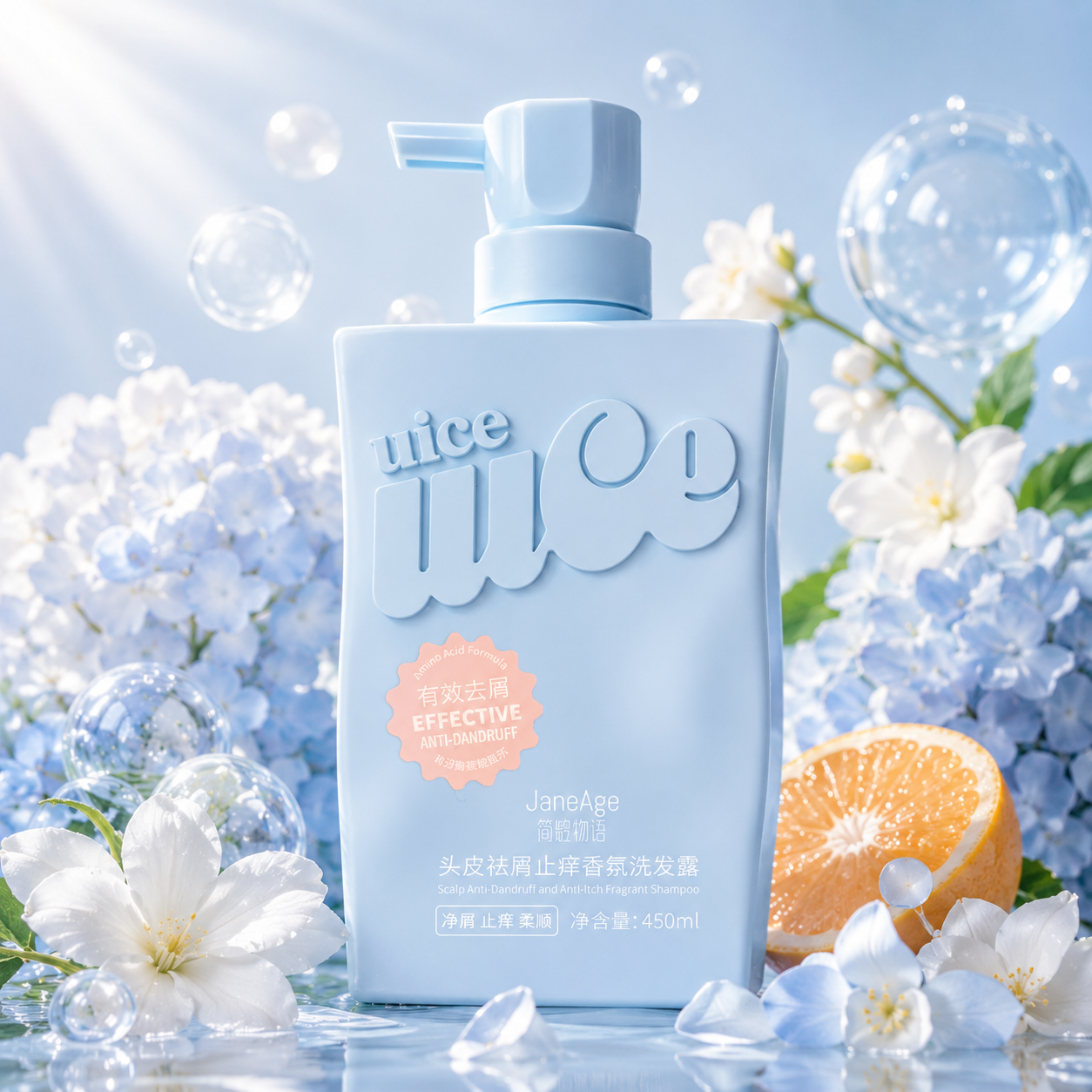 Nice Bubble Shampoo