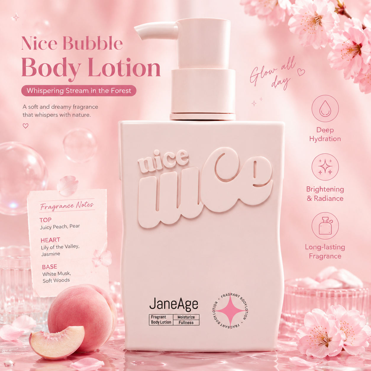 Nice Bubble Body Lotion