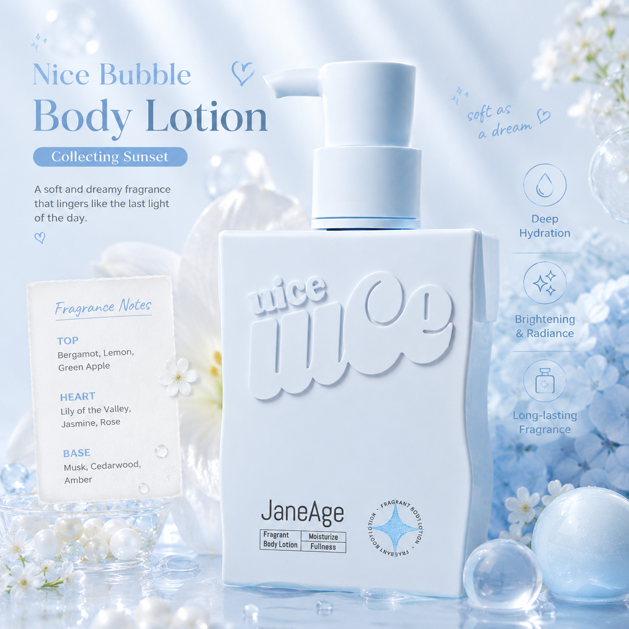 Nice Bubble Body Lotion
