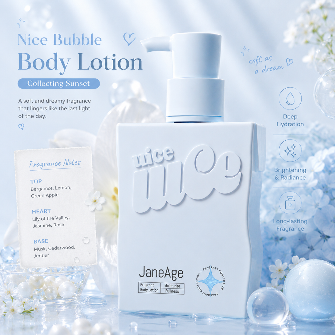Nice Bubble Body Lotion