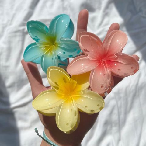 Summer Floral Hair Clips