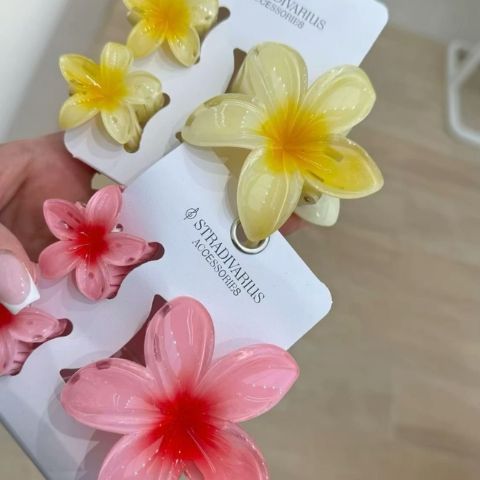 Flower Clip Set 3pcs