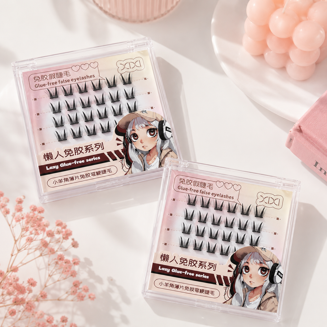 Anime Girl Pre Glued Eyelashes