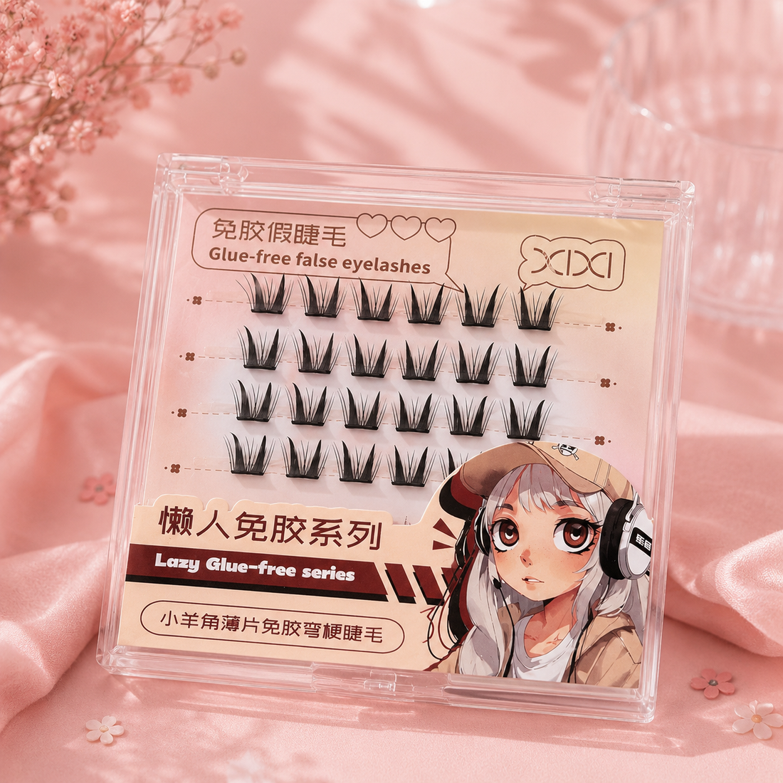 Anime Girl Pre Glued Eyelashes