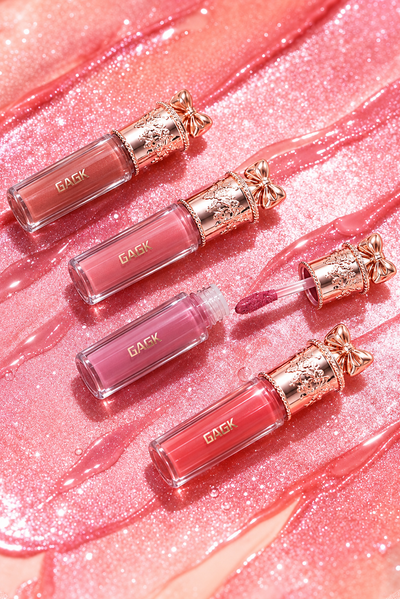 Rose Gold Bow Lipgloss