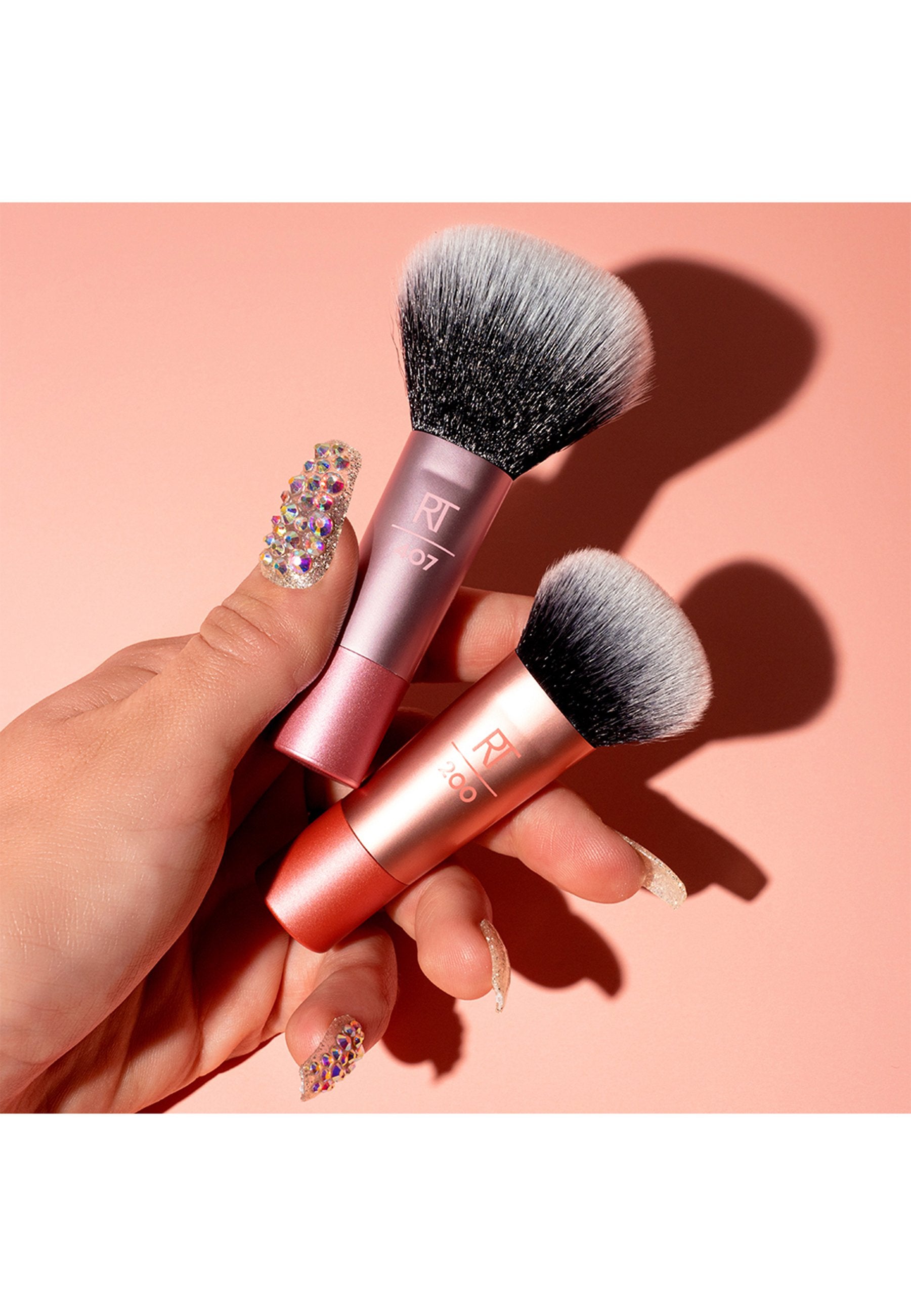 Real Techniques Face & Cheek Mini Brush Duo