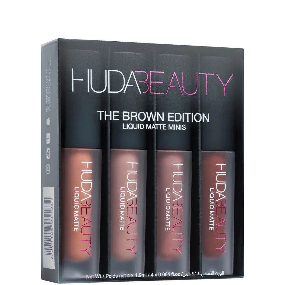 Huda beauty Liquid Matte Lip Set