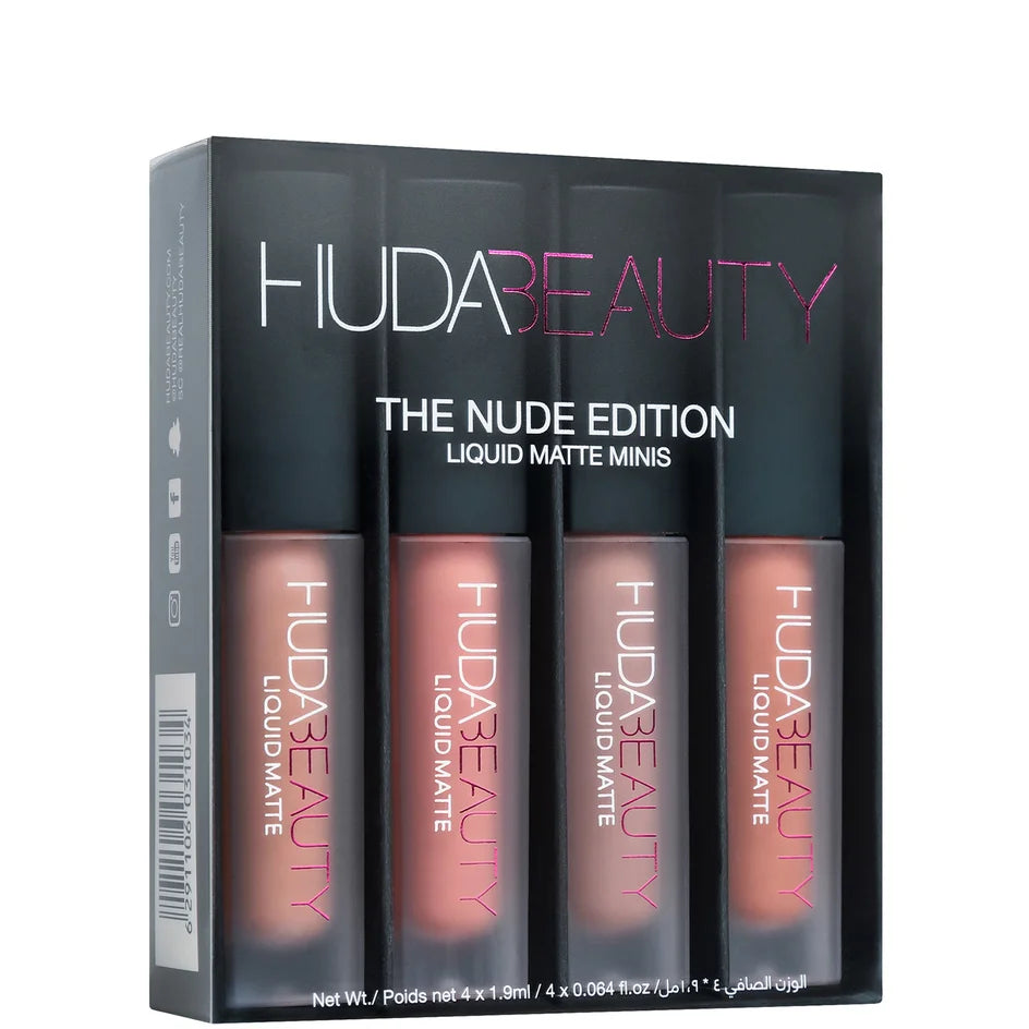 Huda beauty Liquid Matte Lip Set