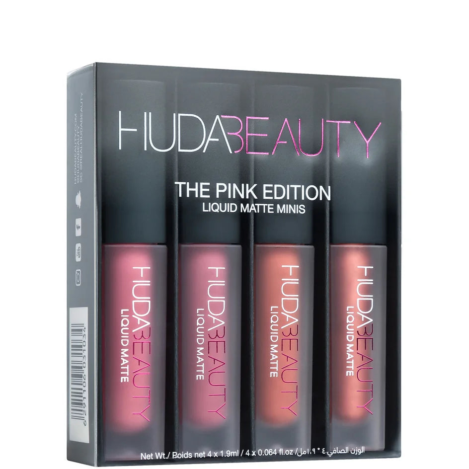 Huda beauty Liquid Matte Lip Set