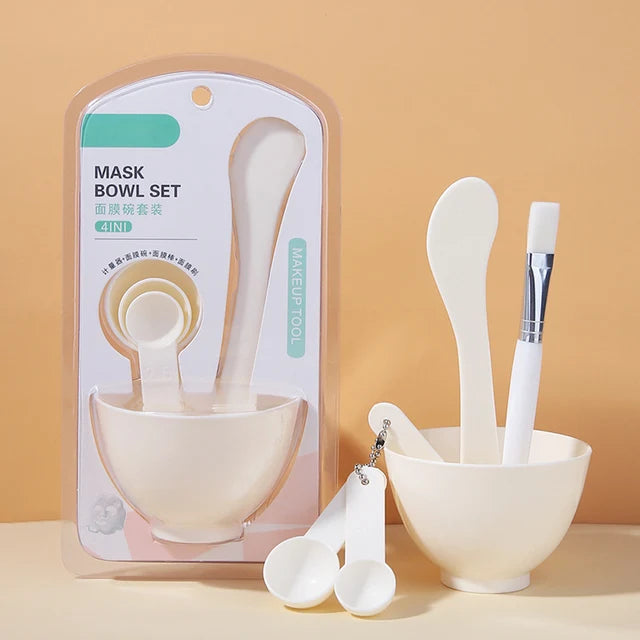 Skincare Mixing Bowl & Spoons Set