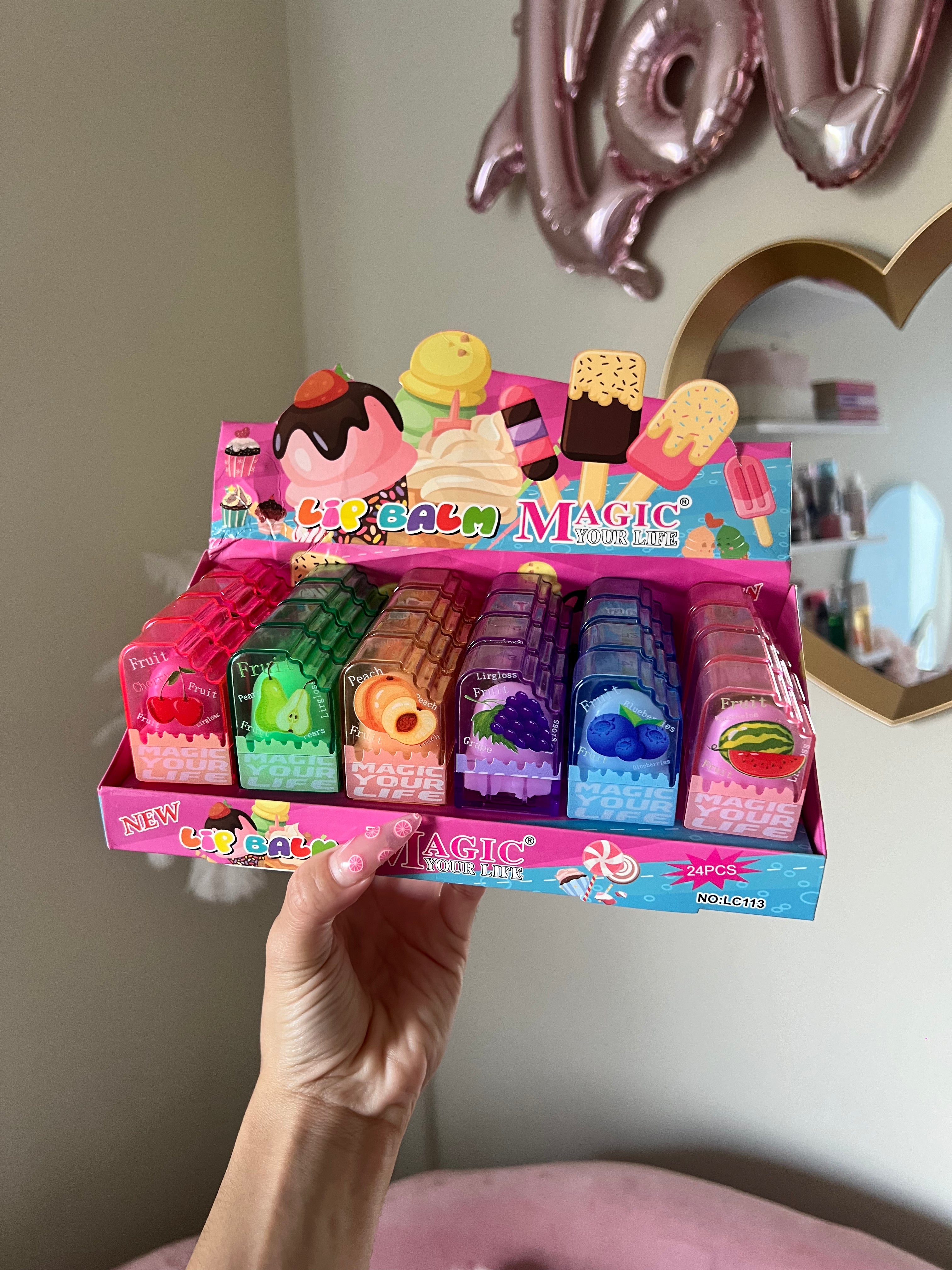 Popsicle Magic Lip Balm