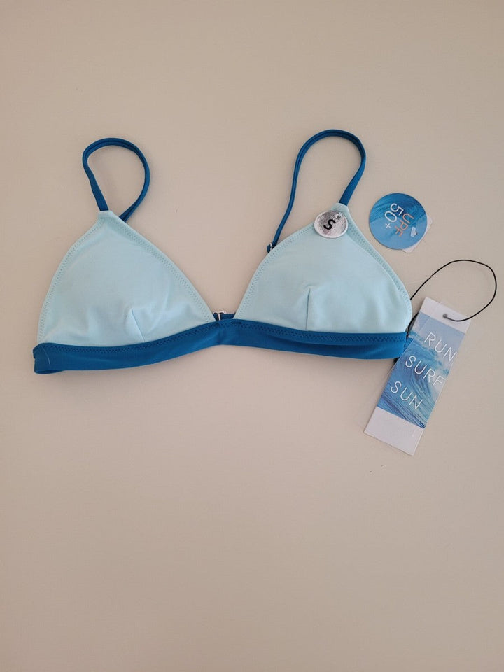 Forever 21 bra blue swim L