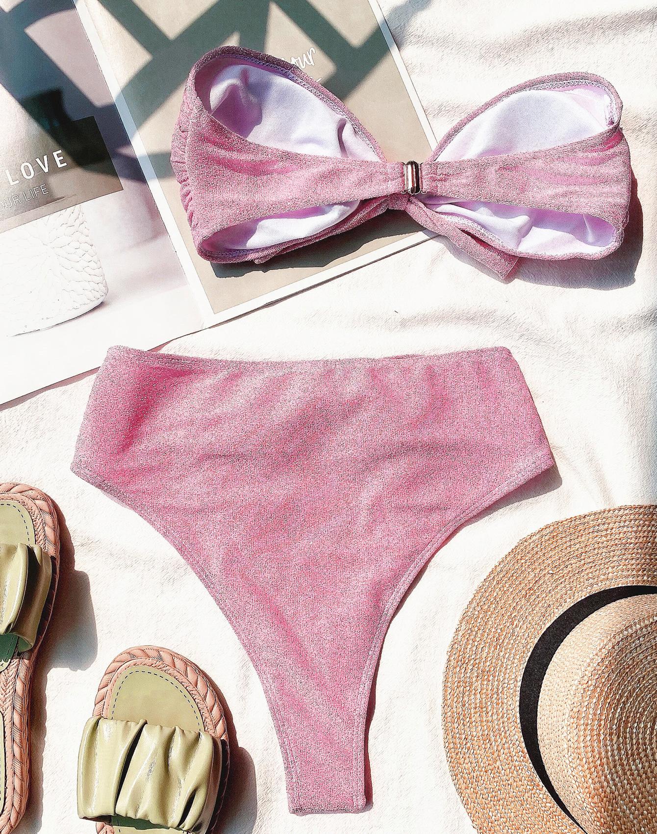 Pink swim set