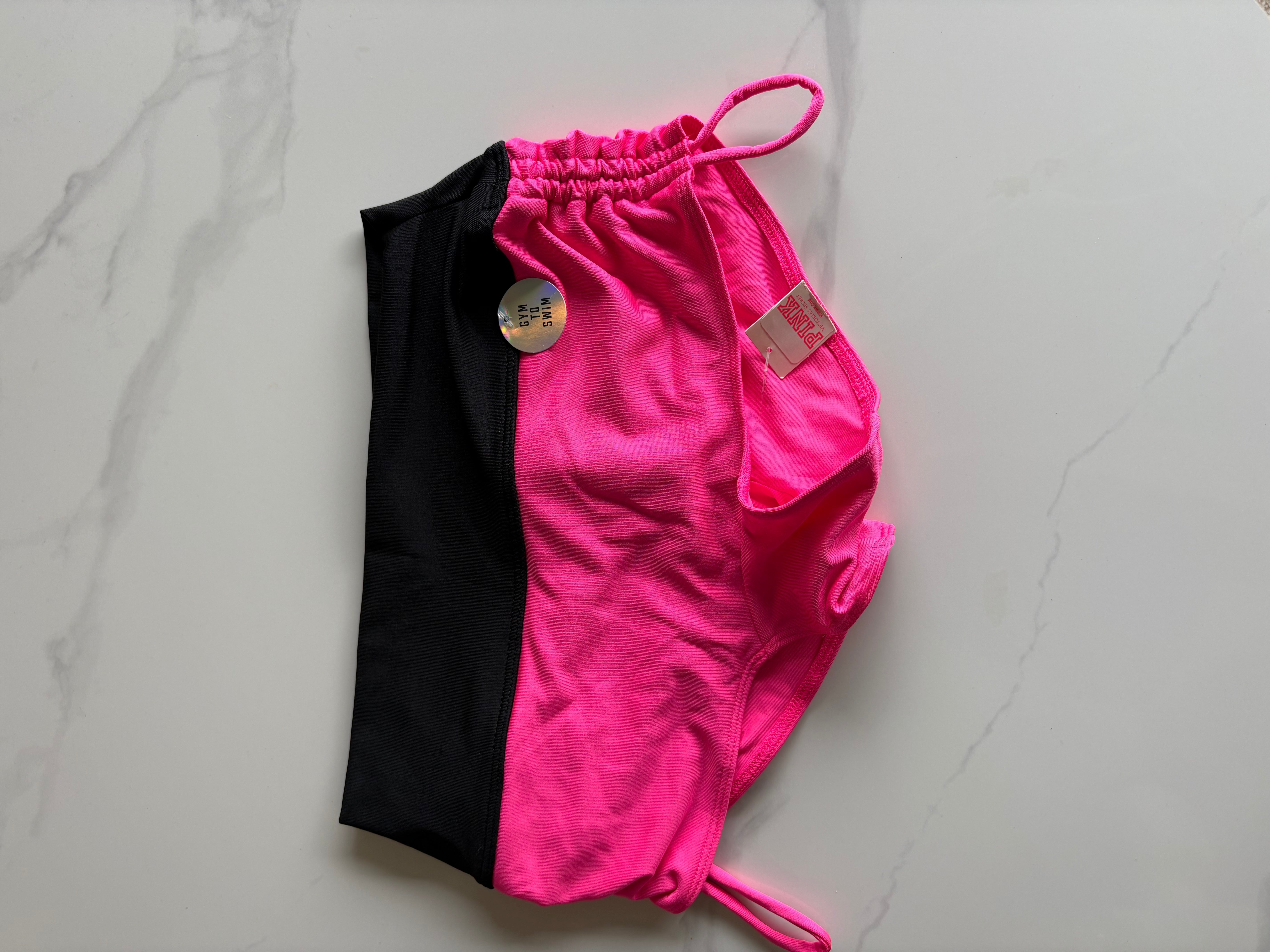 Victoria's secret underwear gym to swim