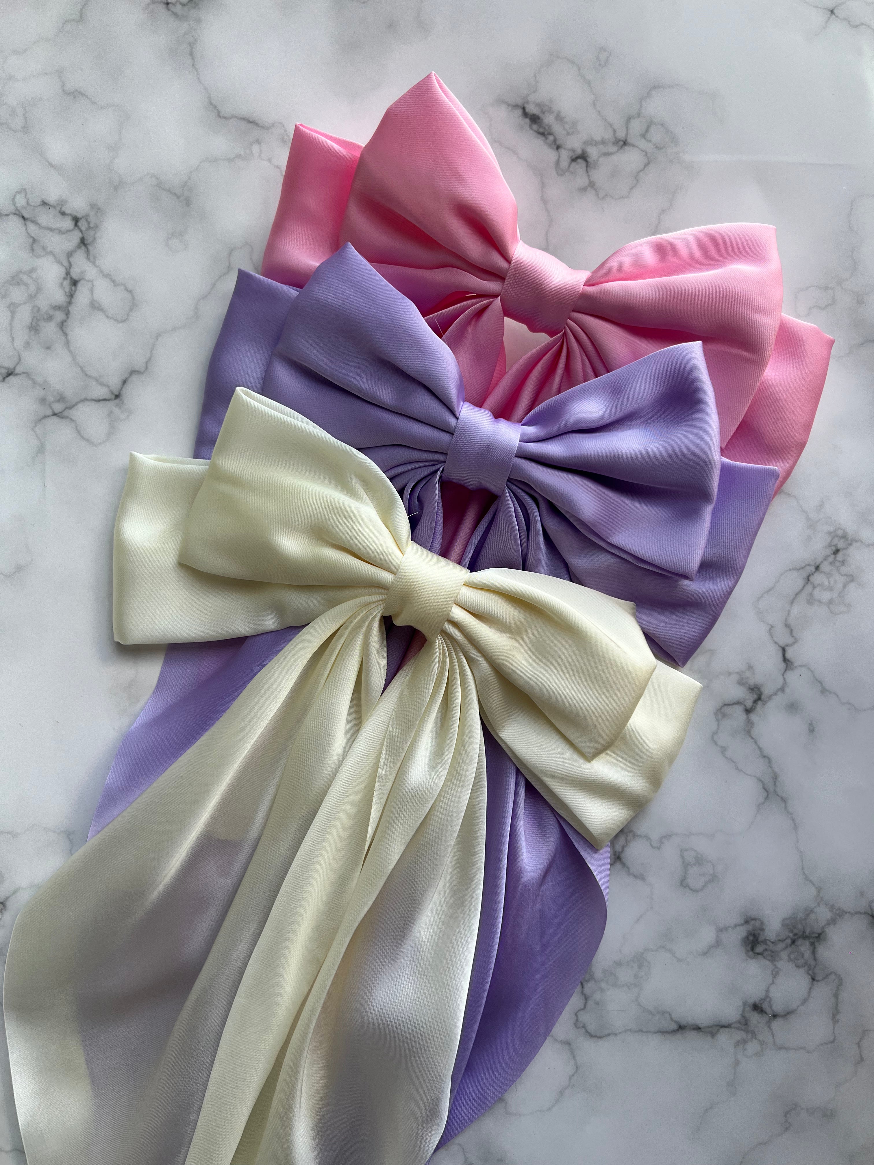 Silk Hair Bow
