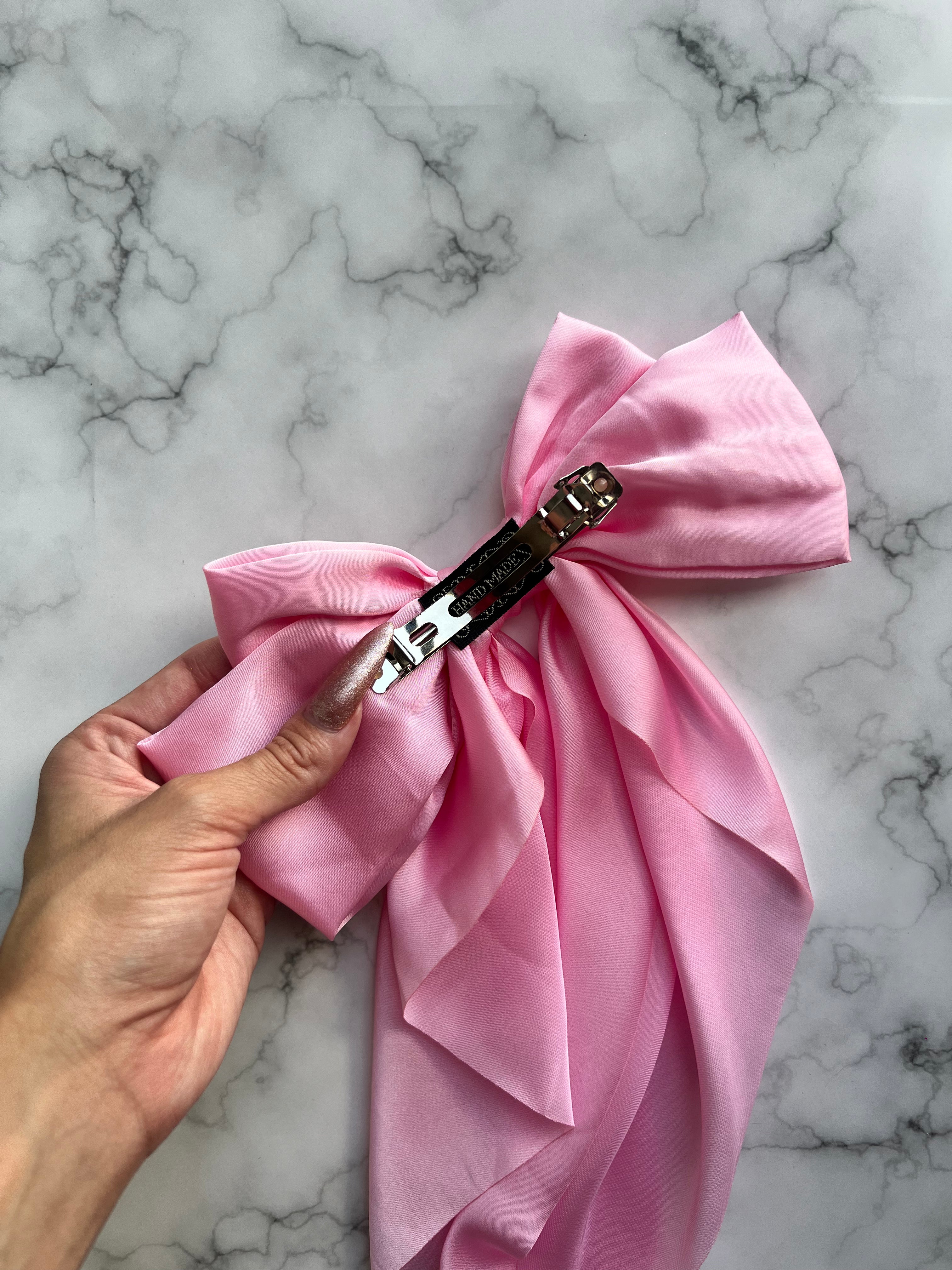Silk Hair Bow