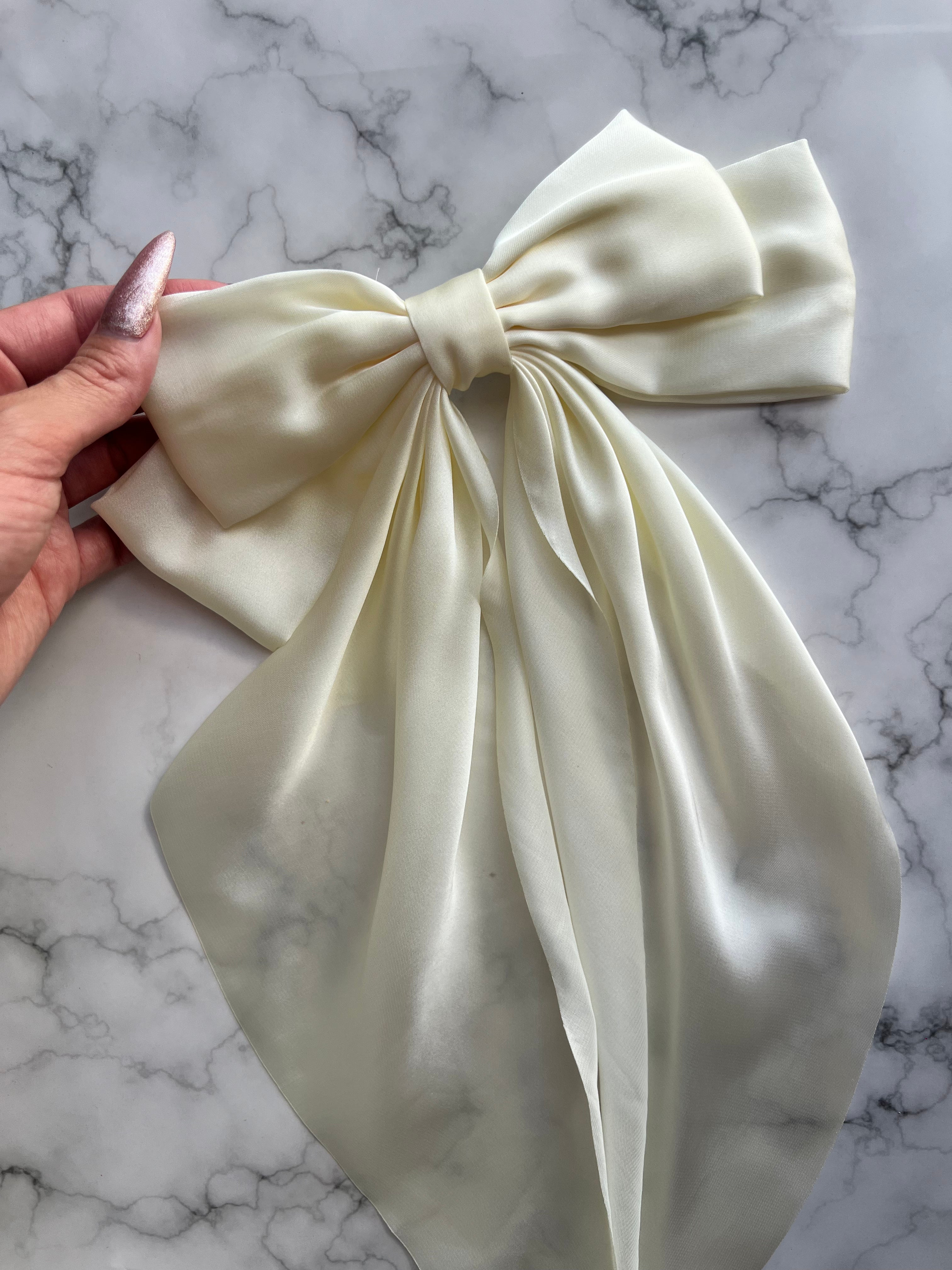 Silk Hair Bow