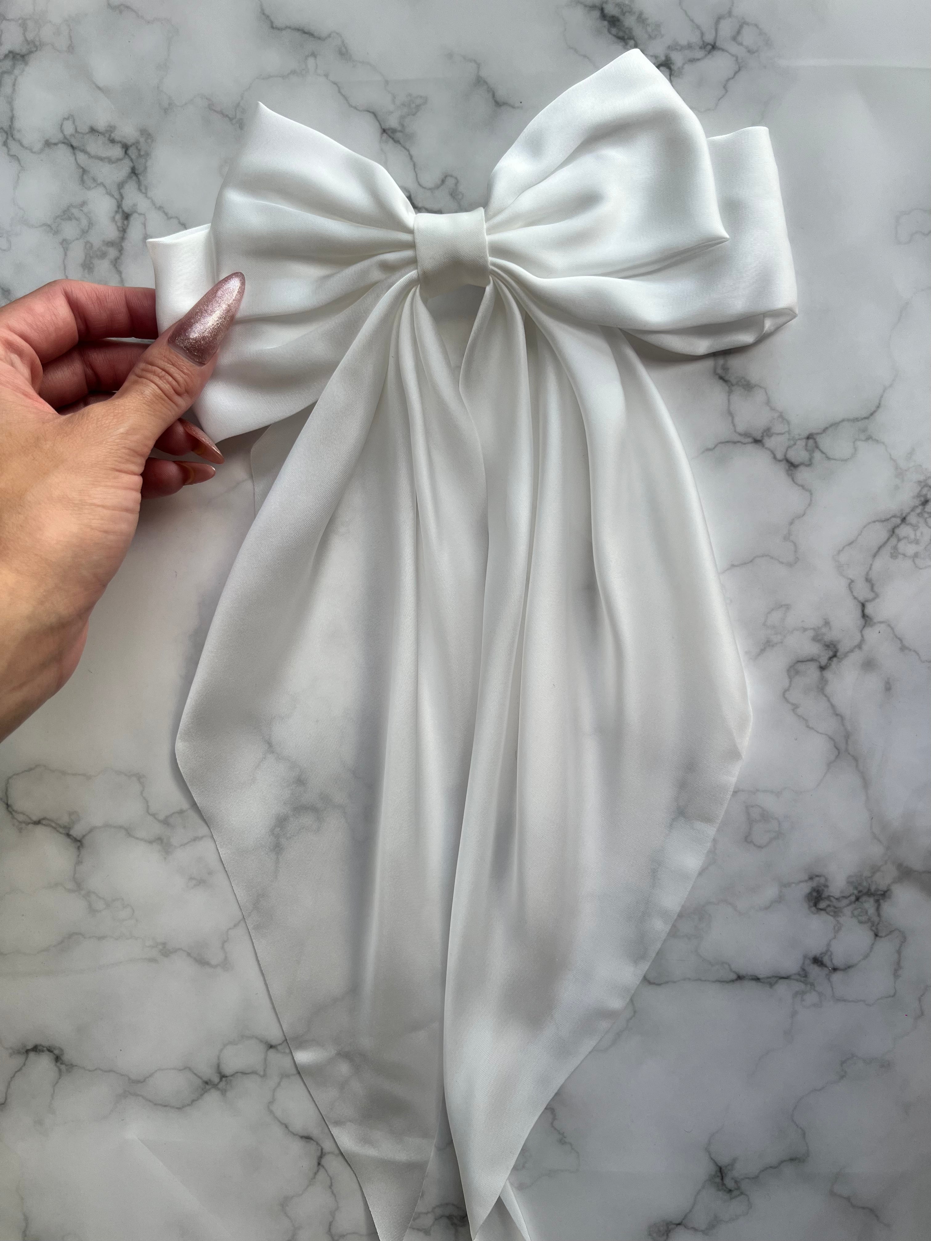 Silk Hair Bow