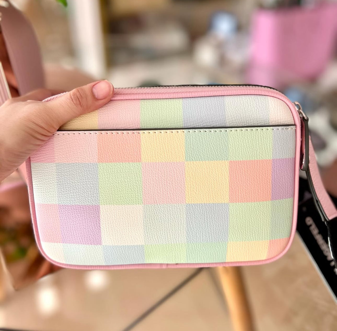 Karl Lagerfeld Blush Pastel Crossbody