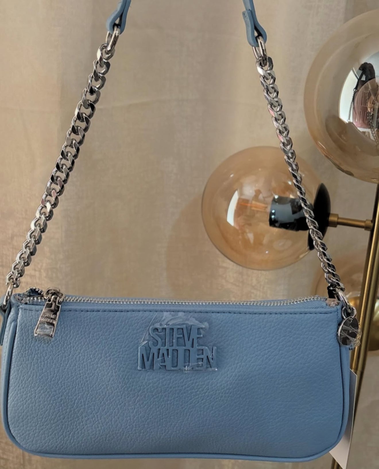 Steve Madden Bhayley Blue Mini Shoulder Bag