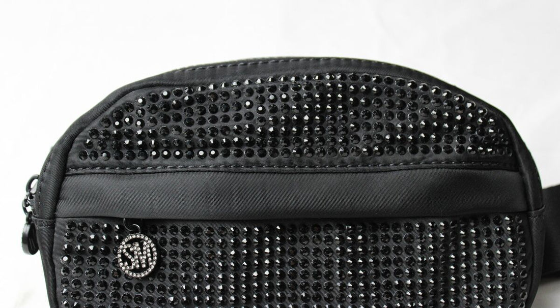 Steve Madden Blet Bag Black Shimmer
