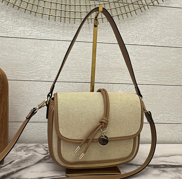 Nine West BirdI Natural Camel Shoulder Bag