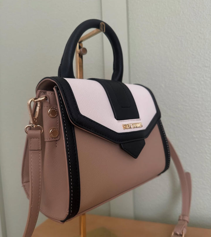 Steve Madden Baubriel Black Nude Shoulder Bag