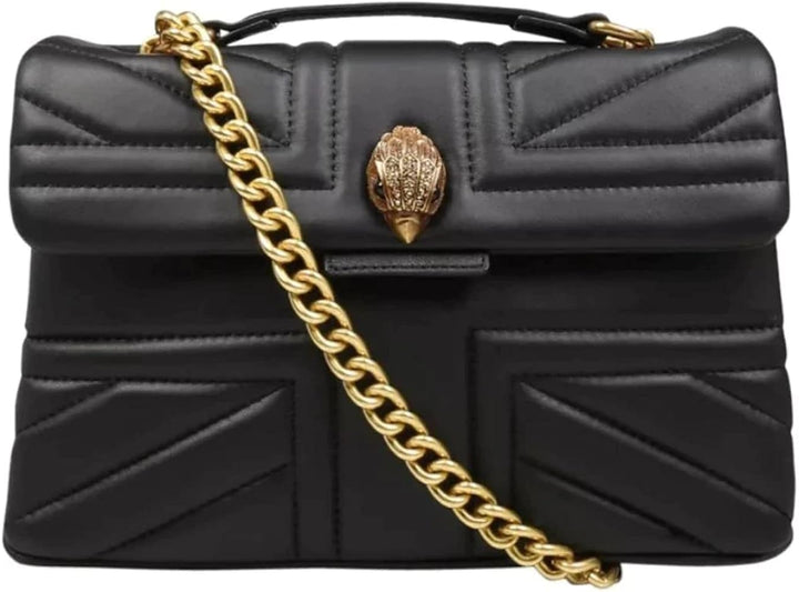 Kurt Geiger Large Black Logo Crossbody