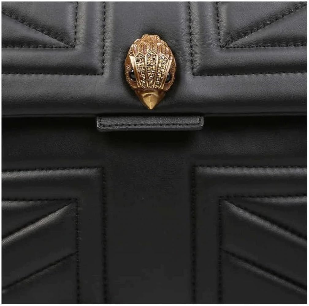 Kurt Geiger Large Black Logo Crossbody