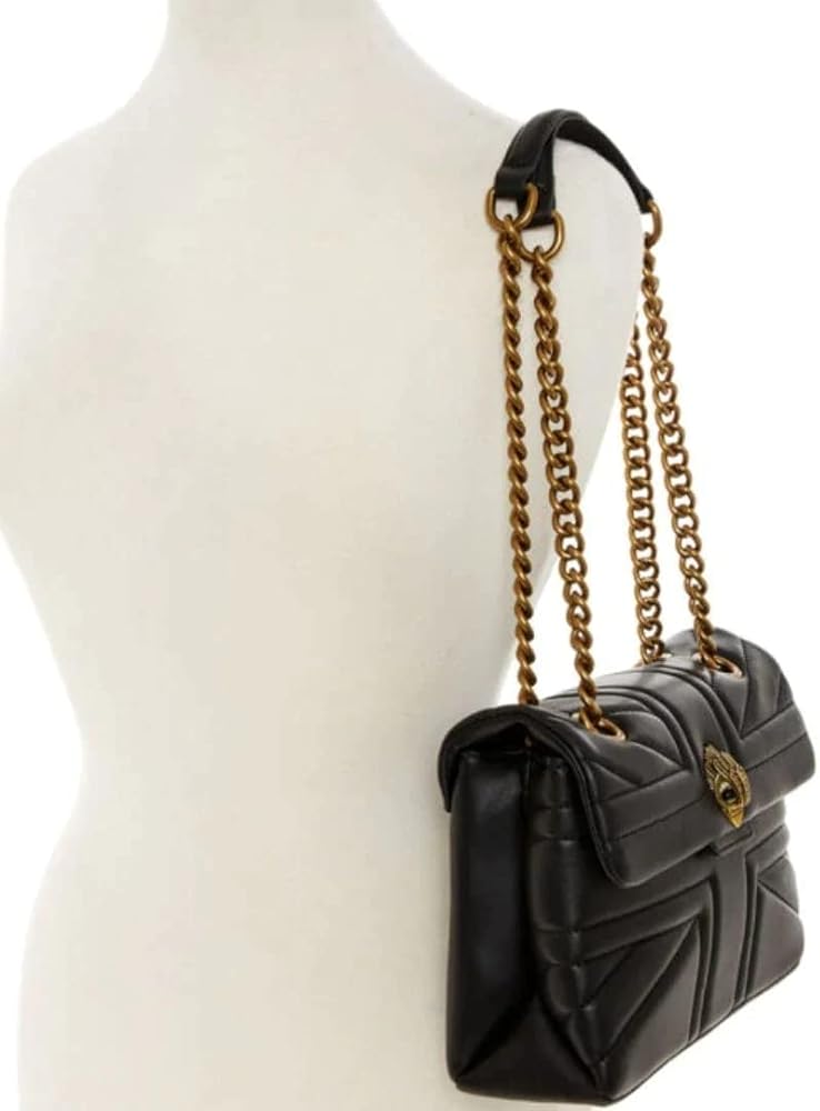 Kurt Geiger Large Black Logo Crossbody