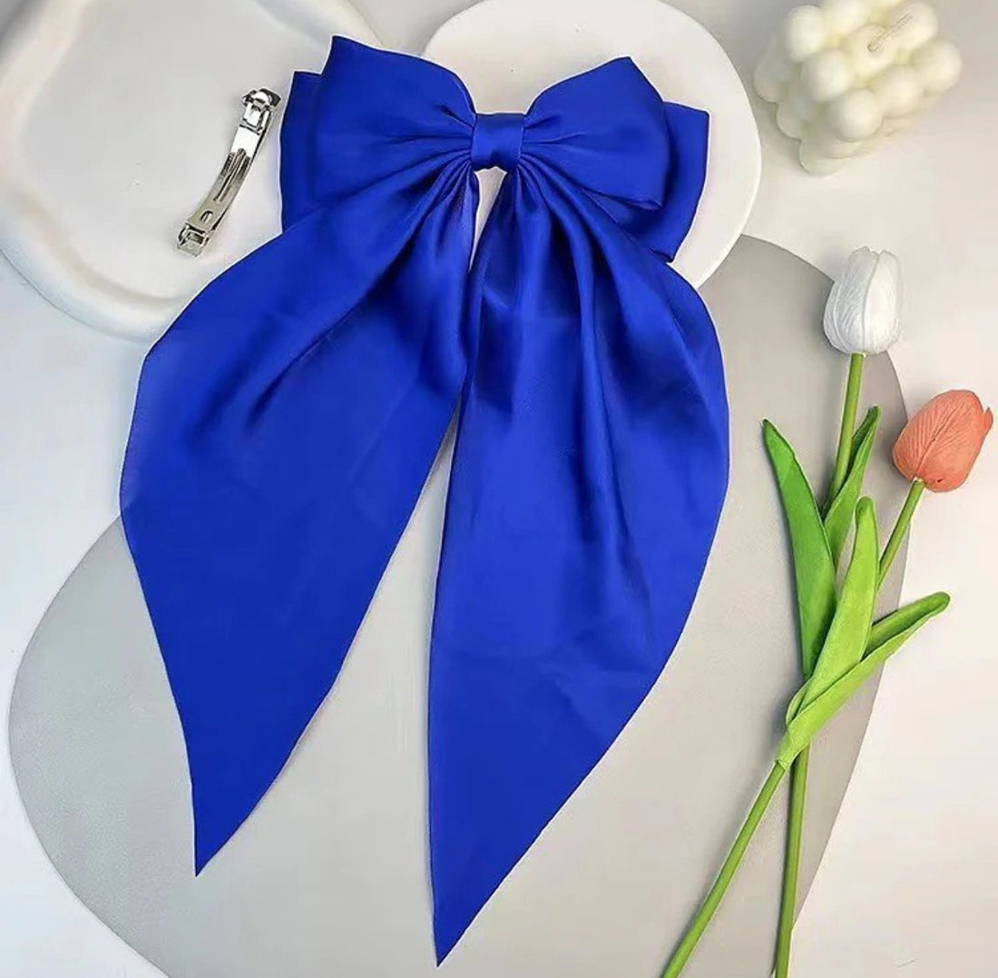 Silk Hair Bow